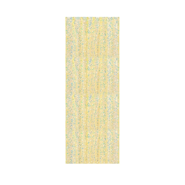 Sirena Fiesta Decoraciones Satén Mantel 13x70.86 Pulgadas de Largo, Radiante Y Brillante Tejido, Adecuado para la Fiesta de Boda de Verano de la Niña, Decoración de Cumpleaños