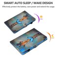 thumbnail image 4 of New Apple iPad Pro 11 Case 2020, Allytech PU Leather Slim Shell Multi Angle Viewing Stand Smart Cover Auto Sleep Wake Shockproof Protection Case for Apple iPad Pro 11 2nd Gen,Giraffe, 4 of 5