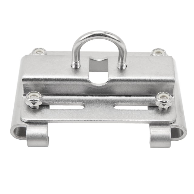 Rail Mount Anchor Bracket, Marine Grade Stainless Steel, 35lbs Load Capacity, Easy Install, Stable Support, Harsh Marine Environment, Suitable for Boats, Yachtes,