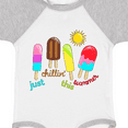 thumbnail image 4 of Inktastic Just Chillin This Summer- popsicles Boys or Girls Baby Bodysuit, 4 of 5