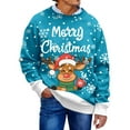 thumbnail image 4 of Christmas Sweater Men Sweaters Funny Sweatshirt Knit Plus Size Big and Tall Holiday Vacation Elf Adult Sweatshirts, 4 of 7