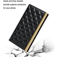 thumbnail image 5 of Wallet Case Apply to iPhone 14 Plus,Luxury Fashion Flip Purse Leather Bag with Card Slots Crossbody Chain Shoulder Strap with Mirror Bracket Shockproof Protector (Black, iPhone 14 Plus), 5 of 14