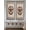 Black, variant on Western Texas Star Vintage Living Room Curtains 2 Panel, Rustic Wreath Black Beige Plaid Cafe Window Treatment, Extra Long Farmhouse Bedroom Bathroom Kitchen Curtains Drapes 104"x72"
