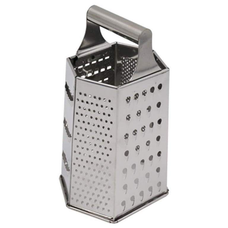 Unique Bargains Cheese Grater Stainless Steeel with Handle Handheld for  Parmesan Cheese Ginger Garlic