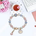 thumbnail image 4 of Jewelry Women Gift, Cute Colorful Bracelet Fashion Flower All-Match Accessories Bead Bracelet for Women Style, 4 of 6