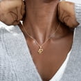 thumbnail image 3 of Jinsinto Rétro Vintage en Acier Inoxydable Serpent Style Cocktail Parti Pendentif Collier-Or, 3 of 7