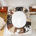 thumbnail image 5 of Manfei Boho bohemian ThemeFull Size Sheets,Bull Skull Bed Sheets,Retro Aztec Geometric Sheet Sets For Men Women,Super Cozy Room Decor,4 Pieces, 5 of 7