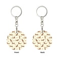 thumbnail image 2 of Naloa Heart Dachshund Print Round Keychain Keychain Key Ring, Key Tag, Key Chain Bulk for Gift Accessories (Round), 2 of 7
