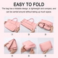 thumbnail image 6 of Carry On Hand Luggage Travel Bag, Reusable Foldable Mesh Sports Duffle with Wet Dry Compartment for Overnight Weekend Trip, AKLJWH, 6 of 7