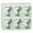 Green, variant on Bouanq Silicone small footprint chocolate, cake, ice cream mold, used for making cookies, chocolate, candy, ice cream, Easter cake decoration