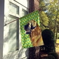 thumbnail image 2 of Carolines Treasures LH9213-FLAG-PARENT Leonberger St. Patricks Day Shamrock Portrait Flag  multicolor, 2 of 2