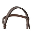 thumbnail image 6 of Huntley Equestrian Fancy Stitched Sedgwick Leather Padded Bridle with Reins (Sedgwick Australian Nut, Small Pony), 6 of 7