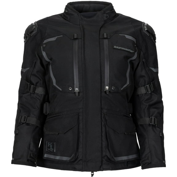 Tourmaster The Trek Mens Adventure Touring Motorcycle Jacket Black XL Tall