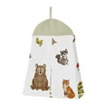 thumbnail image 2 of Sweet Jojo Designs Watercolor Woodland Forest Animals Multicolor Crib Bedding + BreathableBaby Breathable Mesh Liner Pad, 2 of 6
