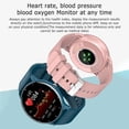 thumbnail image 4 of Biplut 1.28 Inch Smart Watch Round Screen Heart Rate Measurement IP69 Waterproof Message Reminder Sport Bracelet for Android, 4 of 12