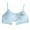 Blue, variant on Cnuiaeg Girls' Training Bra Cotton Stretch Seamless Bralette Starter Bras,Color Blue,Size 10-15 Years