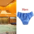 thumbnail image 3 of 30x Braguitas Desechables Transpirables Ajustables Para SPA Mujer Hombre Azul Sunnimix bragas desechables, 3 of 8
