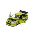 thumbnail image 6 of Jada Toys The Fast and the Furious 1:24 Scale Brian's Mitsubishi Lancer Evolution VII Car Play Vehicle, 6 of 9
