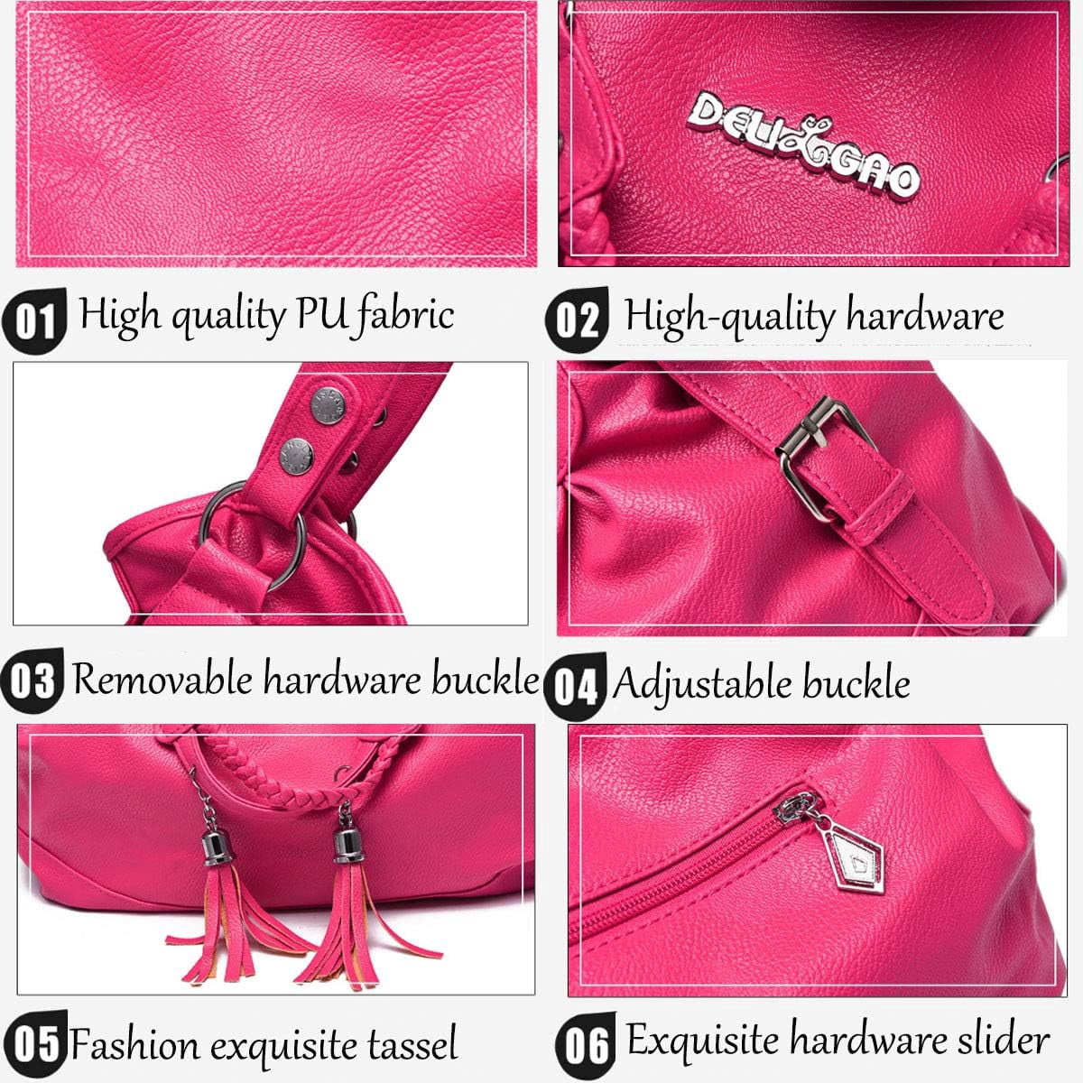 Purses and Handbags for Womens Satchel Shoulder Tote Bags Wallets Top-Handle Bags Crossbody Bags