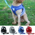 thumbnail image 3 of Adjustable Pet Dogs Chest Vest Harness Reflective Strap Vest With Leash, 3 of 7