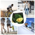thumbnail image 6 of Kdxio Men's Boxer Briefs with Fresh Avocados Print - Comfortable and Breathable Underwear for Everyday Wear, 6 of 7