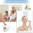 thumbnail image 4 of Full Length Mirror Wall Stickers 12 x 12 in Acrylic Mirror Tile Sticky Mirrors Adhesive Acrylic Mirror Sheets Flexible Mirror Squares Removable Mirror Wall Sheet for Wall Dorm Room Decor (4 Pack), 4 of 5