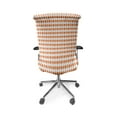 thumbnail image 5 of Ambesonne Autumn Office Chair Cover Stretchable High Back, Tangerine Tones Leaf Pile, Marigold and Vermilion, 5 of 6