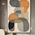 thumbnail image 5 of Ricole Modern Abstract Geometric Canvas Wall Art by Art Remedy, Black Floater Frame, 54"x36", 5 of 7