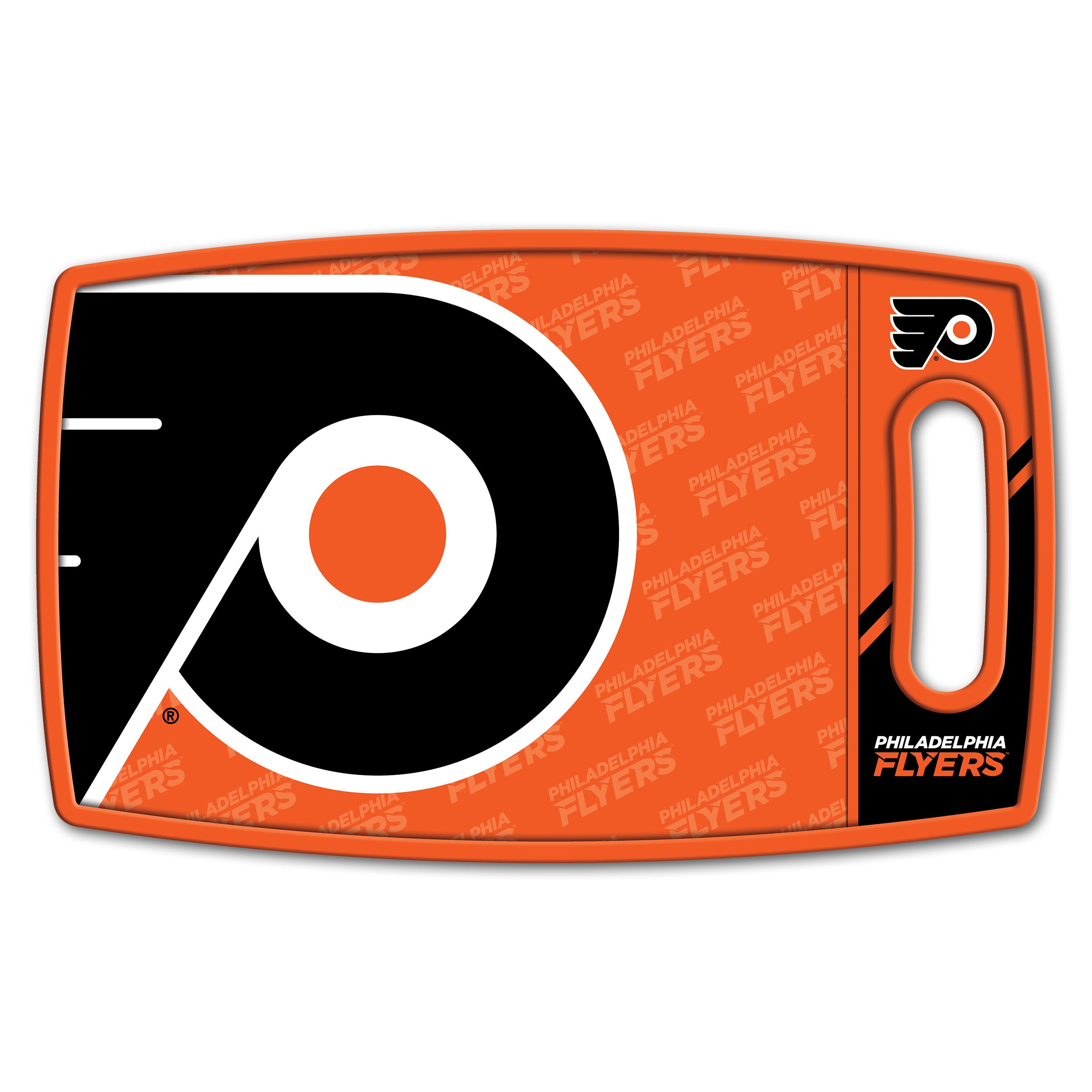 YouTheFan NHL Philadelphia Flyers Logo Series Cutting Board