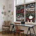 thumbnail image 5 of Western Boho Kitchen Curtains 54 Inch Length, Farmhouse Country Rustic Chic Wild Nature Cabin Deer Tiers Curtains for Bathroom Bedroom Cafe, Light Filtering Window Treatment Drapes 2 Panels 42"Wx54"L, 5 of 8