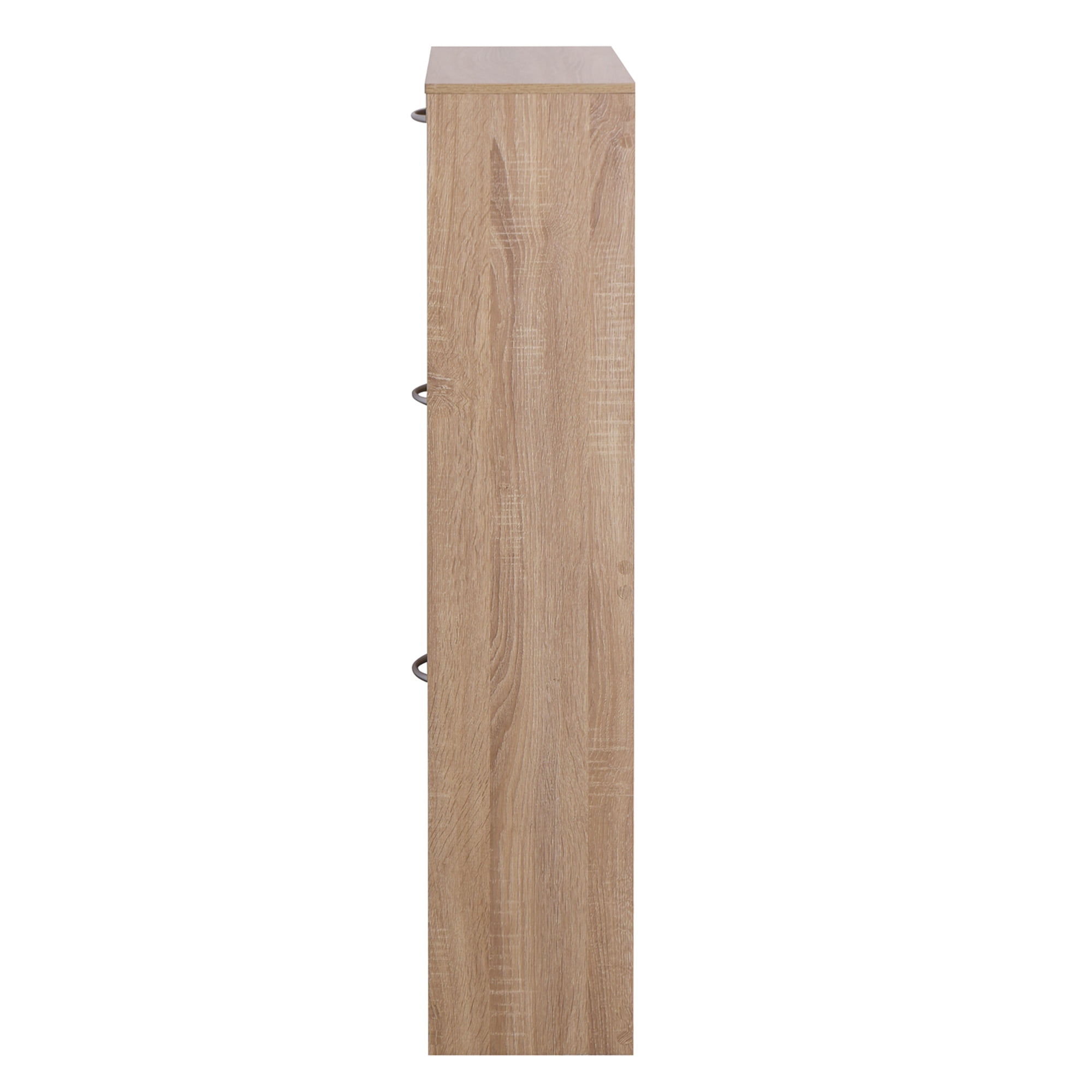 Kadyn Wooden 3-Drawer Shoe Cabinet for Entryway, White Freestanding Shoe Rack Storage Organizer with 2 Flip Doors, Wood Color Kadyn Wooden 3-Drawer Shoe Cabinet for Entryway, White Freestanding Shoe Rack Storage Organizer with 2 Flip Doors, Wood Color