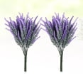 thumbnail image 3 of POINTERTECK 6pcs Artificial Flocked Lavender Bouquet Bridal Purple Flower for Wedding, 3 of 8