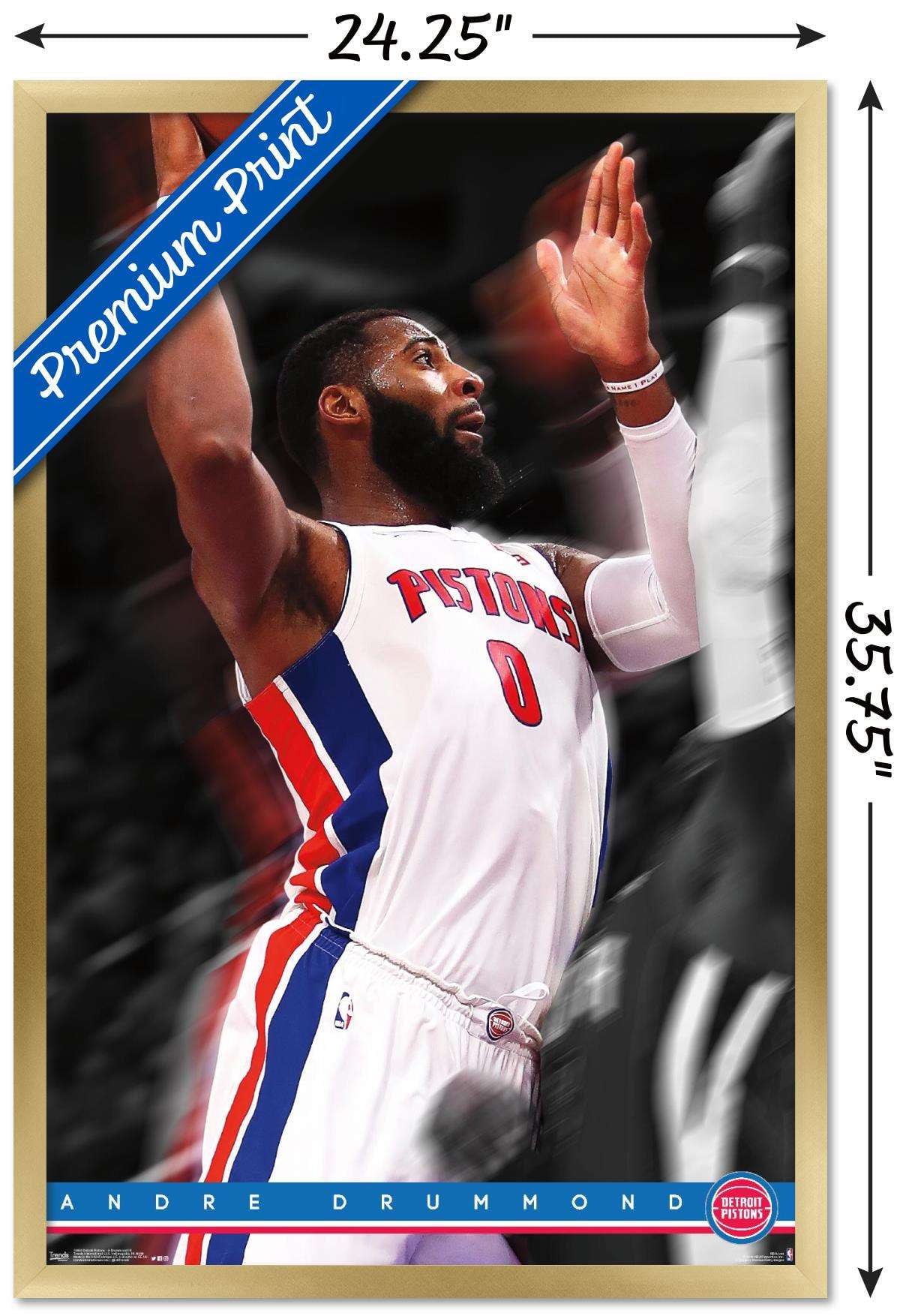 Andre Drummond Superstar Detroit Pistons Official NBA Basketball Action  Poster - Trends International