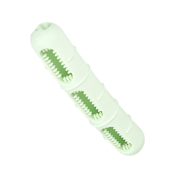 Goowood Teething Toys for Puppies and Dog Chew Toys with Brush for Teeth Cleaning Interactive Treat Dispensing Compatible with Most Chews for Puppies