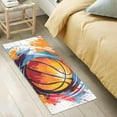 thumbnail image 5 of SKYSONIC Basketball Kitchen Mats 20"x39" Absorbent Non Slip Runner Rug Machine Washable Kitchen Floor Mat for Home Bathroom Door, 5 of 7