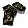 thumbnail image 2 of Inkdotpot Baby It's Cold Outside Baby Shower Bottle Tag Real Gold Foil Favor Hang Tags Pack Of 100, 2 of 6