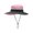 Pink, variant on Women's Ponytail Sun Hat Wide Brim Bucket Hat for Adults UV Protection Foldable Summer Beach Fishing Safari Cap with Adjustable Chin Strap Breathable Mesh Outdoor Activewear Accessory