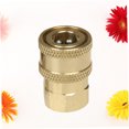 thumbnail image 4 of HONMEET 1Set Golden Plug Pressure Washer Fittings 1 4 Inch, 4 of 8