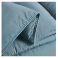 thumbnail image 3 of 3-Piece All Season Oversized King Comforter Set China Blue, Soft Quilted Down Alernative Duvet Insert with Corner Tabs, Lightweight Microfiber Bedding, 110 x 96 Inches, 3 of 6