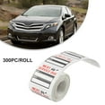 thumbnail image 1 of 300pcs/roll Oil Change Maintenance Service Reminder Stickers Window Sticker Adhesive Labels Car Sticker "NEXT SERVICE DUE", 1 of 9