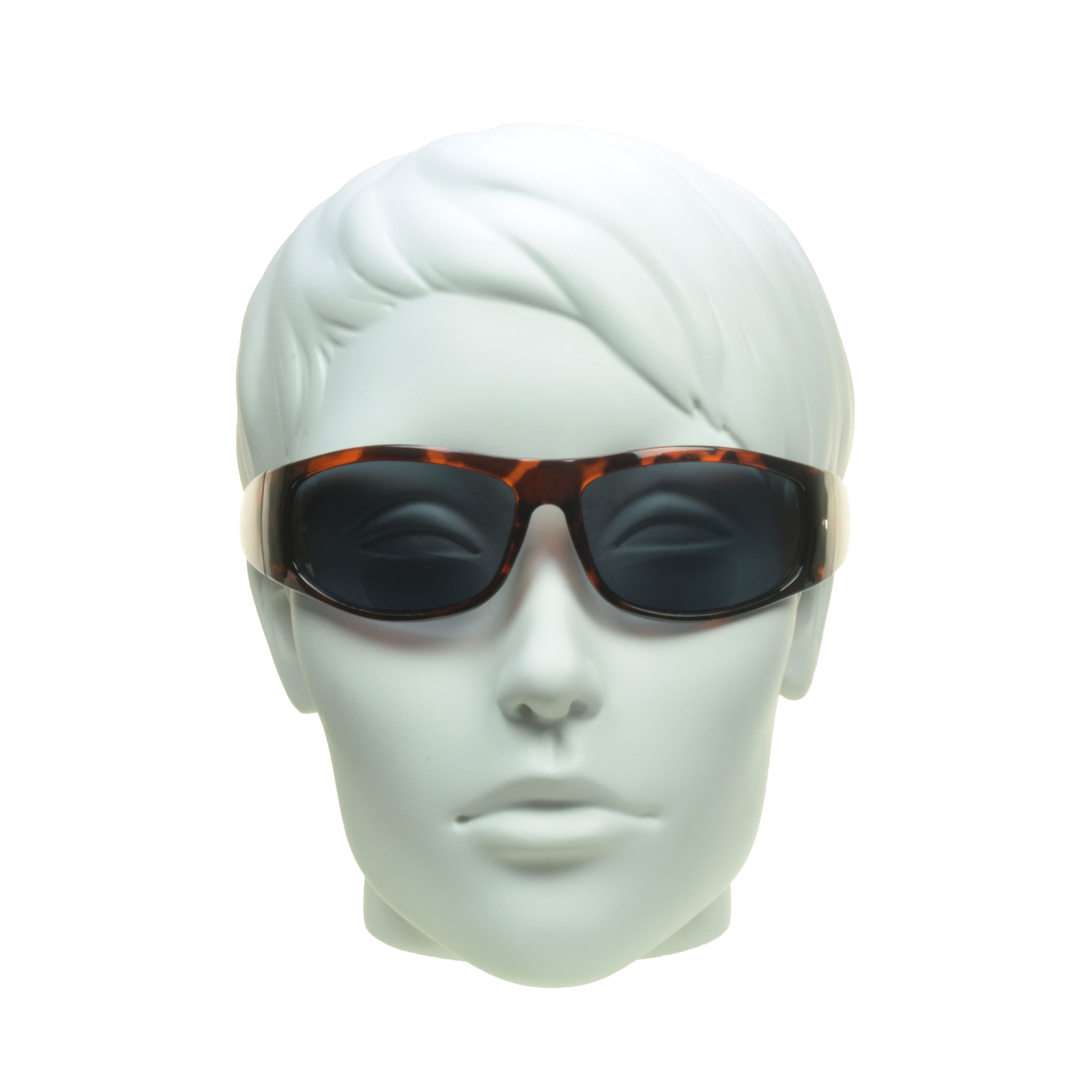 proSPORT Bifocal Sun Reader Sunglasses for Men and Women. Sporty Wraparound Full Frame with Nearly Invisible Line