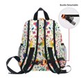 thumbnail image 5 of FORMRS Kids School Backpack with Front Zippered Pocket 12" Student Travel Daypack, Purple Cartoon Animals, 5 of 6
