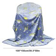 thumbnail image 3 of Tyidzon Bedding Cover Blanket Layer Thread Blanket Towel Quilt Double Cotton Conditioning Quilt Summer Quilt Small Blanket Facecloth Blanket Luminous Blanket, 3 of 6