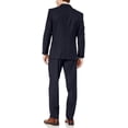 thumbnail image 3 of Adam Baker Men's 2-Piece Wool Blend Double Breasted Solid Dress Suit, 3 of 5