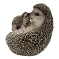 thumbnail image 2 of HEDGEHOGS Mère et Bébé sur le Dos, 2 of 5