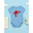 thumbnail image 3 of Red Crab Bodysuit Infant -Image by Shutterstock,  12 Months, 3 of 4