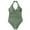 Army Green, variant on Swimwear One Women V Bandeau Bikini Top Transparent Man Bikini Neck Control Bathing Suit Bikini And Thong Bikini Flag Ruched Tummy Swimwears Comfortable White Bikini Designs