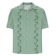 thumbnail image 5 of Blusa y camisa de manga corta con cuello vuelto Camisa casual para hombre Camisa de bolos vintage de manga corta Camisas de verano de playa cubana Camisa con botones Blusa para hombre Poliéster, 5 of 5