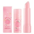 thumbnail image 2 of Peach Lip Balm Color Changing Lipstick - Long Lasting Lip Gloss, Tinted Lip Stain, Peach Moisturizing Lip Balm, Temperature Sensitive Lip Color, Weightless Hydrating Lip Care, Gift Makeup Organizers, 2 of 9