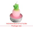 thumbnail image 4 of Billuyoard Paquete de 6 suministros para decoración de tartas, feliz cumpleaños, hecho a mano, decoración de velas, adornos, utensilios para hornear Artesanía Rosa Billuyoard HA059502-04, 4 of 6